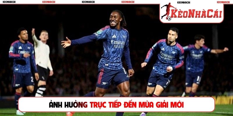 Ảnh hưởng trực tiếp đến mùa giải mới